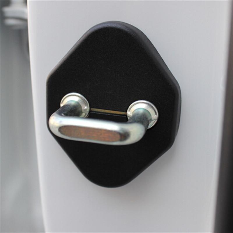 Car Styling Door lock Cover for Toyota Camry Levin Corolla RAV4 Highlander Tundra ZELAS FJ Cruiser Previa SEQUOIA
