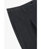 Bobeu One-Tuck Pleated Wide Chino Pants_Charcoal 7156230001