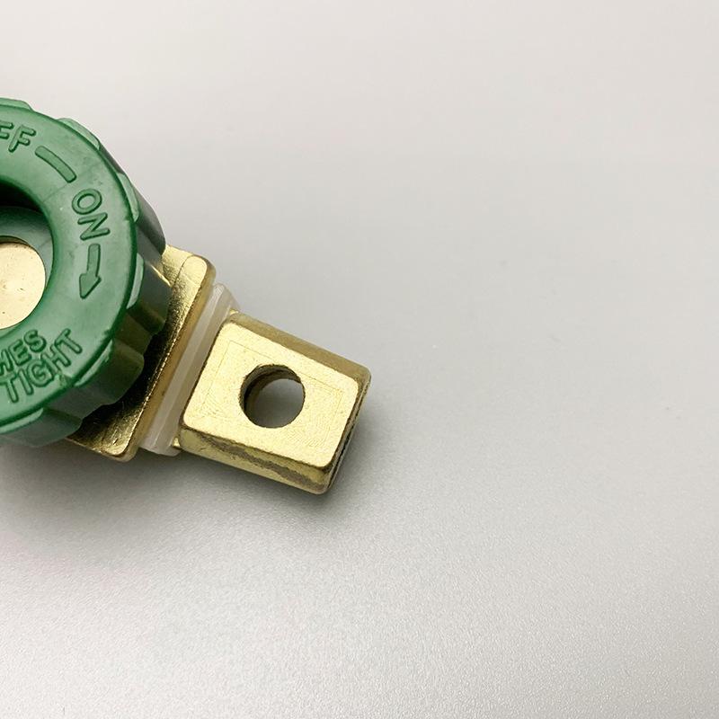 Car Battery Disconnect Isolator Switch Brass Heavy-Duty Quick Cut Off for 12V 24V Marine Boat Truck RV