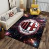 "AC Mailand Logo Teppich mit 1899 Design, Sportfan Heimdeko Teppich" Geeignet für den Einsatz als Antirutsch für Wohnzimmer Schlafzimmer Sofas