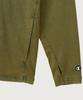 Washed Regular Fit Athletic Long Sleeve Hoodie Olive