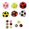 1/3/6Pcs Plush Football Footbags Hacky Sack Ball, Handmade Multicolored Throwing Beanbag, Kids Adults Juggling Kick Ball for Indoor Outdoor Play