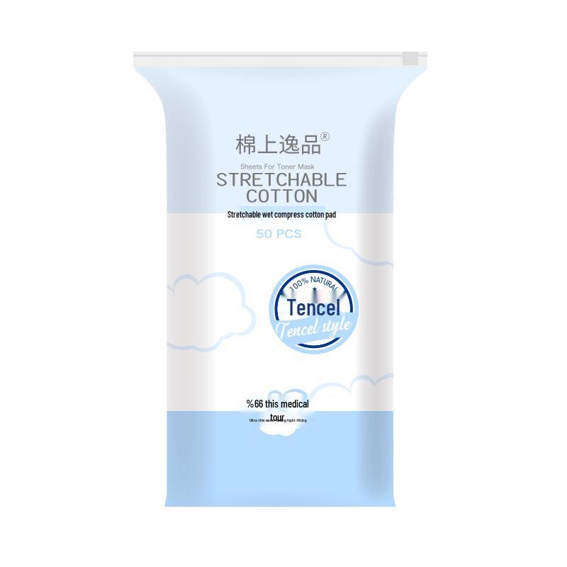 Stretchable Pore-Opening Cotton Pads for Makeup and Salon Use