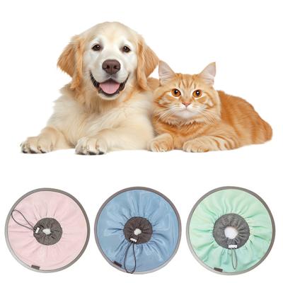 Waterproof Cat Recovery Collar Protective Neck Collar for Cats After Surgery To Stop Licking Scratching Adjustable Soft Cone for Wound Care