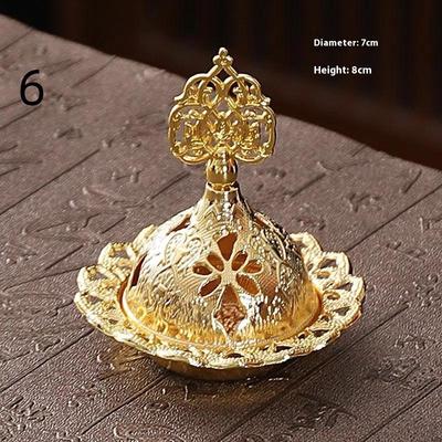 Legierung Aroma- und Räuchergefäß Dekoratives Räuchergefäß Heimdekoration Mini Wohnzimmer Aromatherapie Ornament