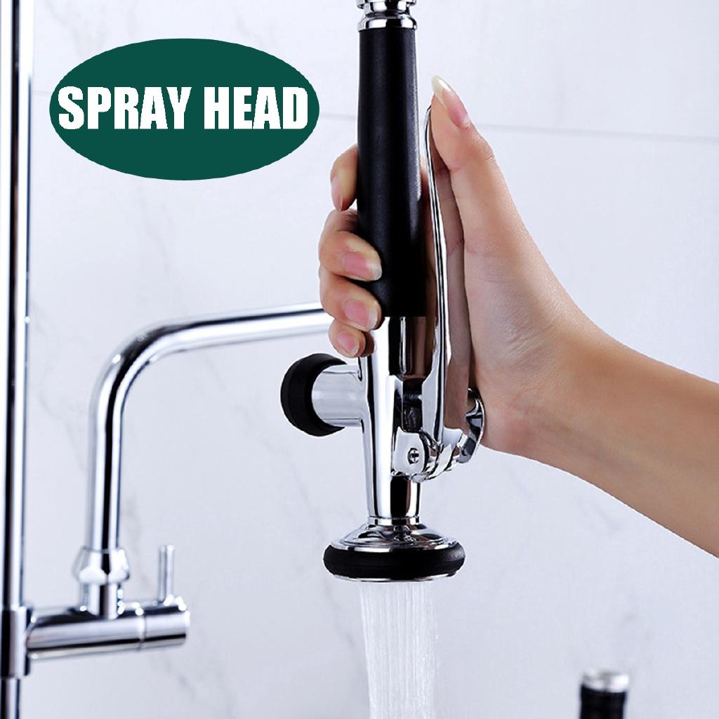 

Black Brass Kitchen Spray Head Sink Pull-Down Pre-Rinse Faucet Sprayer Replacement Part Sprayer Pre-Rinse Faucet Tap