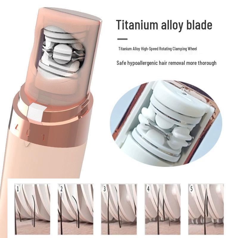 Portable Electric Epilator for Women's Whole Body Hair Removal