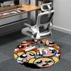 1pc Powerpuff Girls Office Round Area Rug, Under Office Chairs Bedroom Living Room Home Decor, Room Decoa1022134
