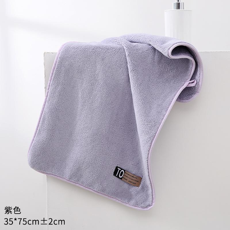 Towel New Coral Fleece Water-absorbing Multi-color Household Unisex Hand Towel Face Towel