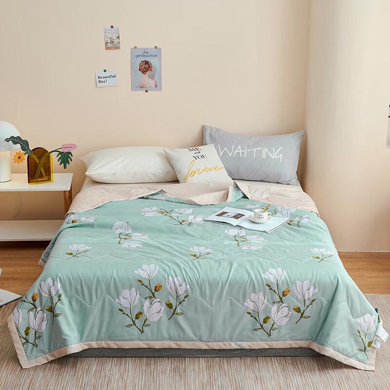 Yalu Brushed Printed Summer Quilt