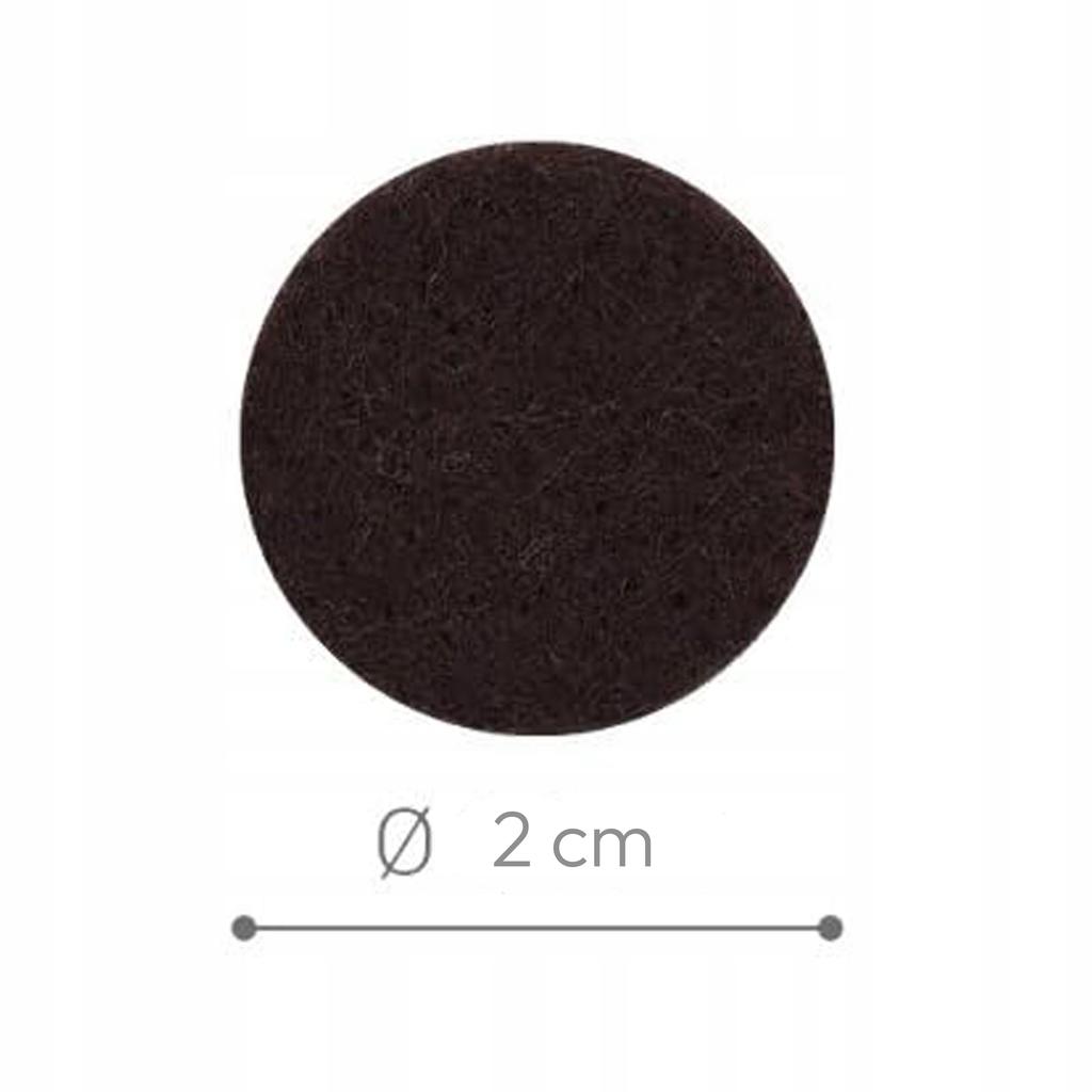 Thick Self-adhesive Felt 40 PCS Felt Pads for Chairs Under Furniture 2 Cm