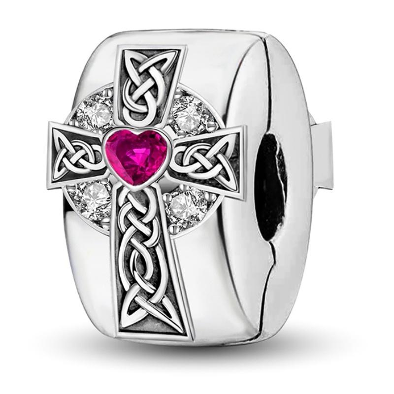 Copper Cross Angel Devil'S Eye Series Charms Beads Fit Diy Bracelet Bangle Making Gift Of High Quality Jewelry