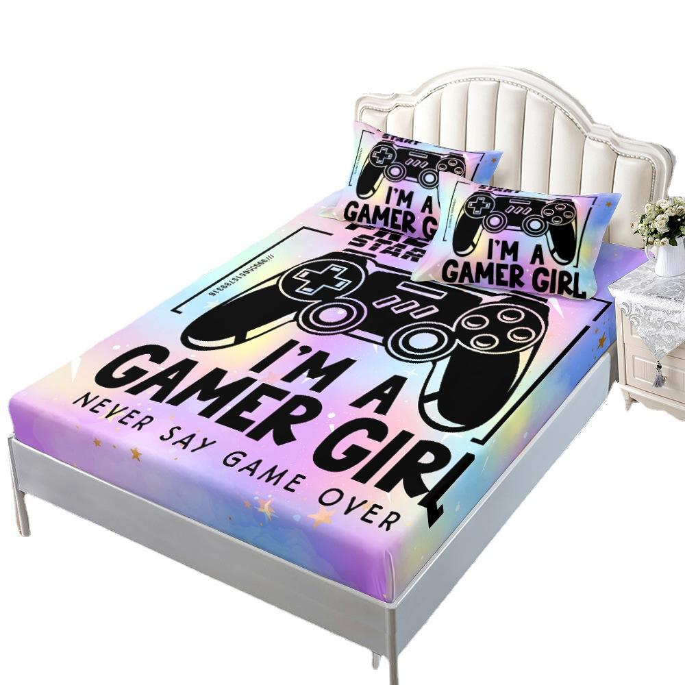 Mattress Mattress Cover Three-Piece Gamepad Mattress Protective Cover Fully Enclosed