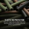 6PCS Silicone Carp Fishing Tube Sleeve Anti-Tangle 3 Colors Fishing Tube Sleeve 1m Lenght Fishing Lines Tube Sleeve Bait Fishing