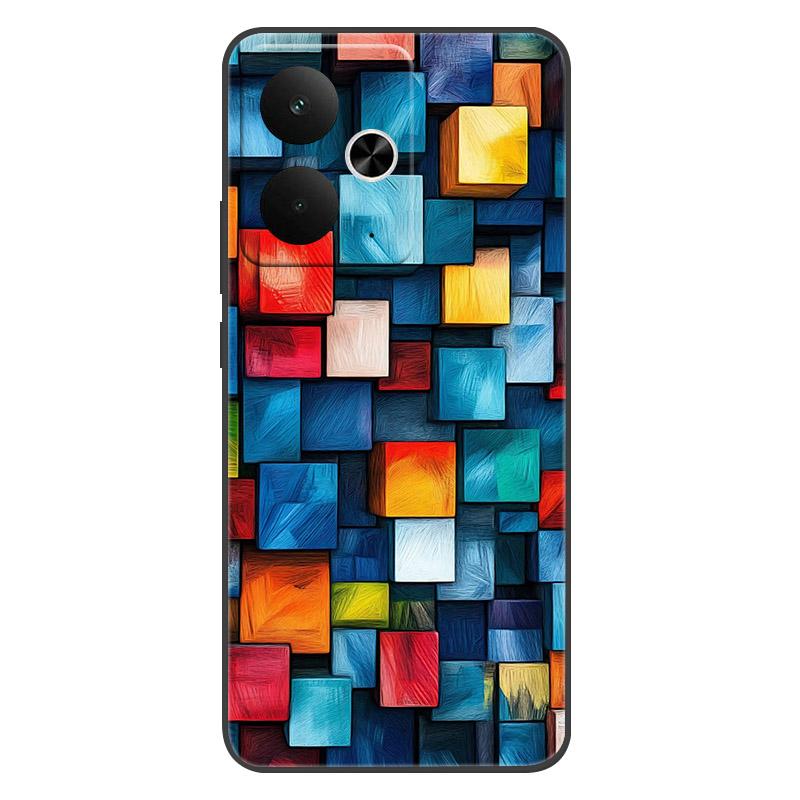 For Realme 14T 5G Case Soft Silicone Bumper For Realme14T Case Realme14T 5G Phone Cover RMX5078 Coque Fundas Shockproof Shell
