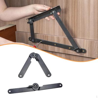 2 Bucăți Balamale de Sprijin Pliabile Ușor de Instalat Balamale Versatile pentru Mobilier Suport pentru Coș