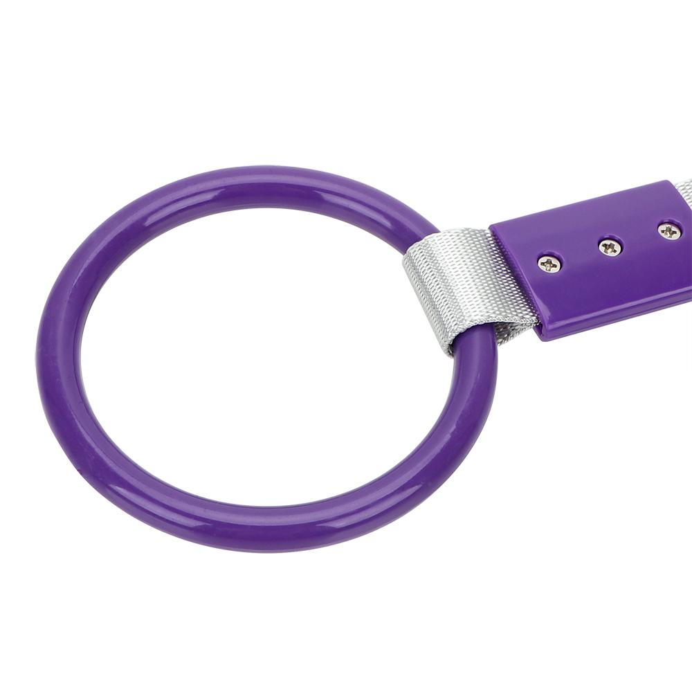 Car Styling Car Interior Pull Ring Round Car Accessories JDM TSURIKAWA RING Car Rear Bumper Warning Loop Subway Train Bus Handle Strap Charm Drift