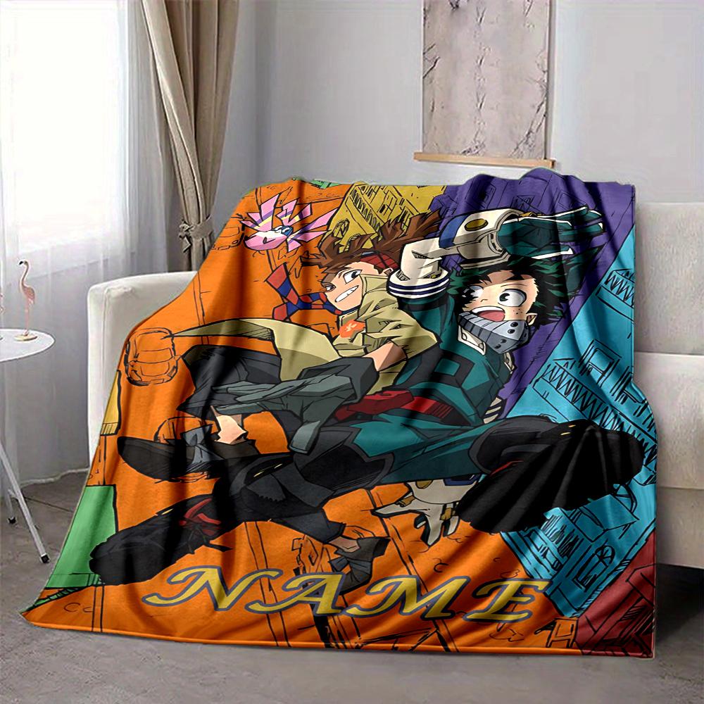 Custom 1pc Adventure Future Blanket, Soft And Comfortable Blanket, Casual Warm, Camping Travel Blanket, Birthday Gift Q912113