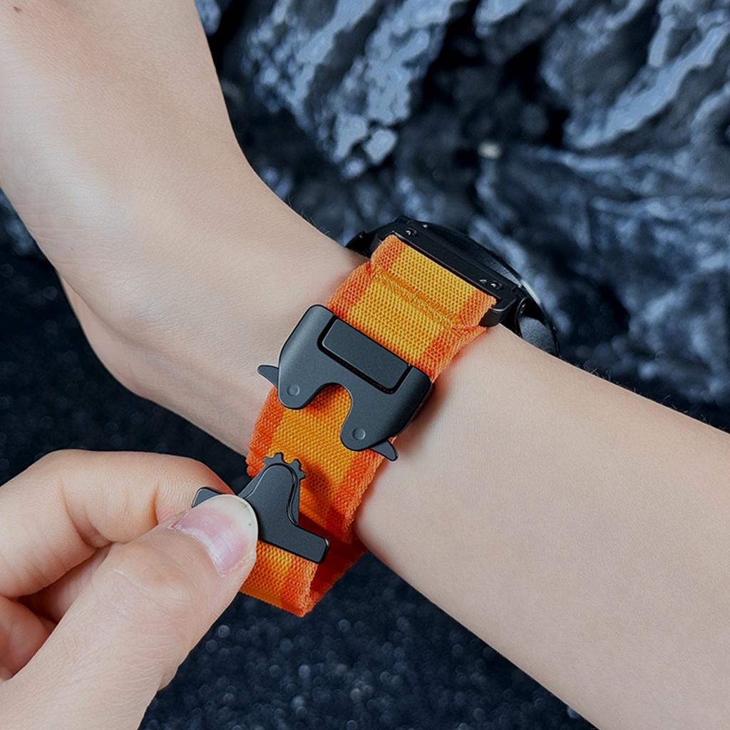Nylonový námořnický řemínek pro Samsung Galaxy Watch Ultra 2025/7 47mm Prodyšný pásek Parachute přezka Pro Galaxy Ultra 47mm Náramek