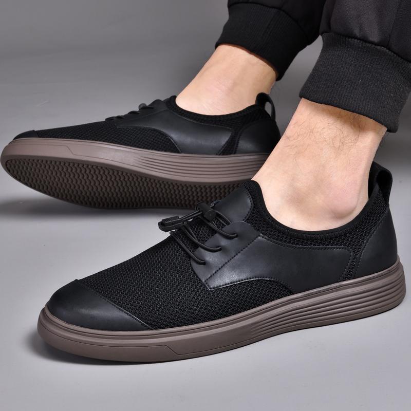 Fashion New Models High-quality Outdoor Men Sneakers ShoesFashionable Minimalist Men's Leather Sports Outdoor Men's Walking Shoes
