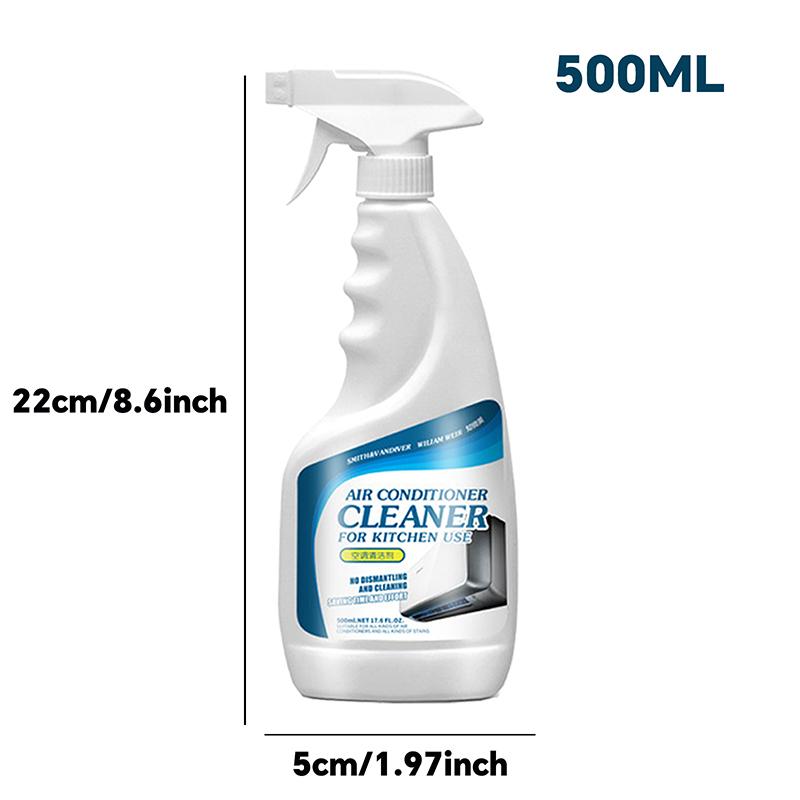 500ml Air Conditioner Foam Cleaner Powerful Cleaning Effectively Removes Stubborn Stains Refreshes And Eliminates Odors