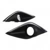 Fog Light Cover Front Bumper Pair Fog Light Lamp Frame Cover