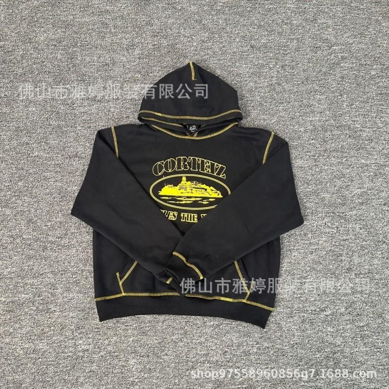 Corteiz Alcatraz Badge Patchwork Windbreaker Jacket Loose Fit Streetwear Unisex Lightweight Outerwear