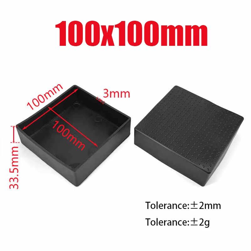 Black PVC Furniture Table Foot Tip Chairs Legs Pad Protector Cover Square/Round Caps Pipe Plug Lid Tube Hole Protection End Cap