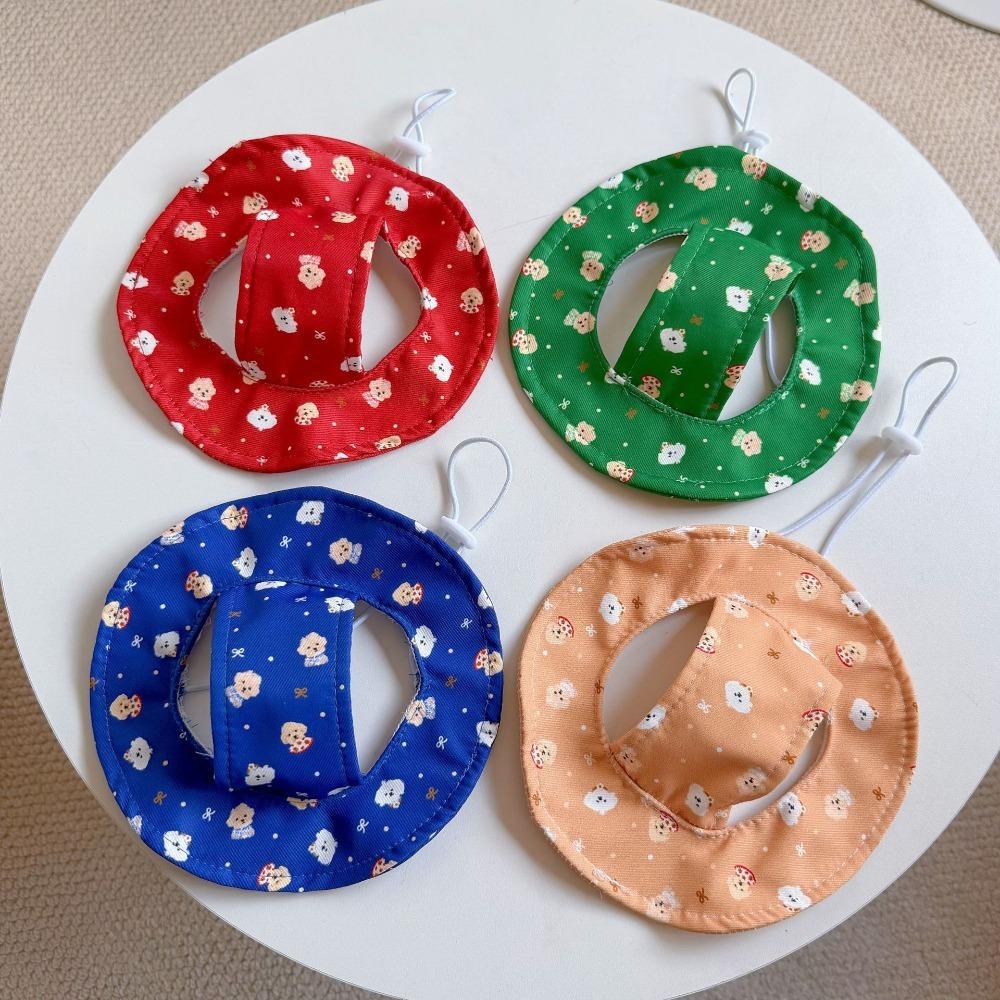Breathable Dog Fisherman Hat Adjustable Pet Sun Cap Party Photo Dress Cat Sunscreen Hat  Kitten