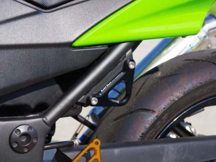 BABY FACE Racing Hook Black Ninja250R (2008–2013) Left Side Only 005-FK002BK