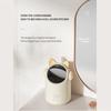 Desktop Waste Bin Intelligent Sensor for Home Office Children Bathroom Mini Small Size Bucket Anti Pinching Light Waste Bin