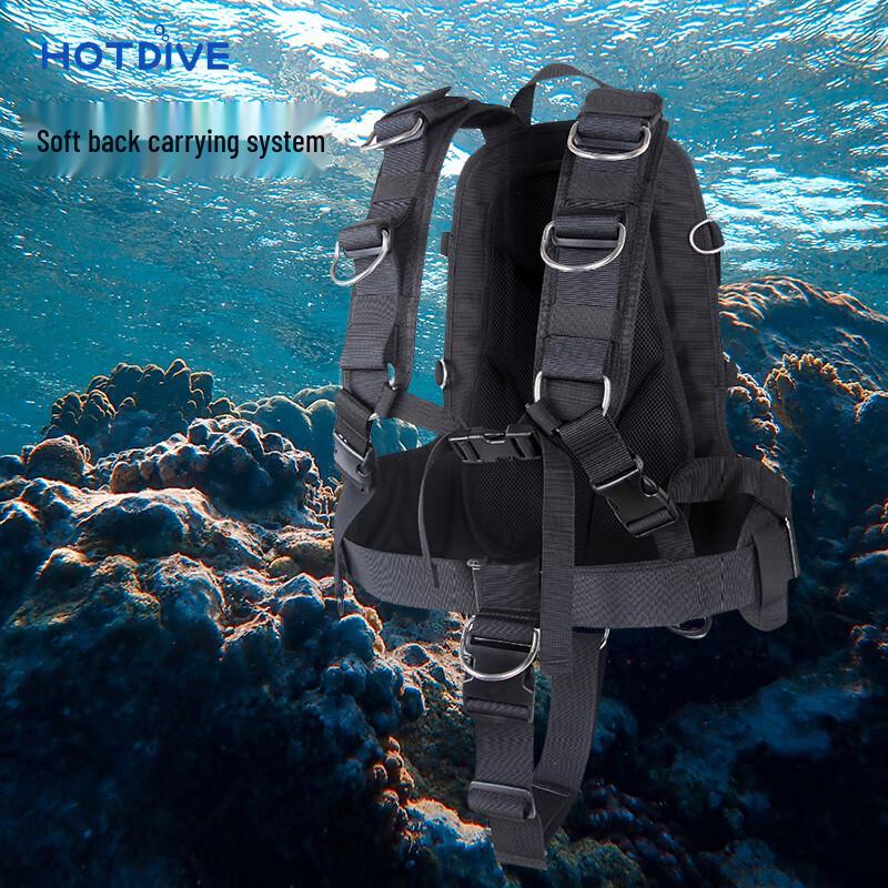 HOTDIVE Scuba Diving Soft Harness System
