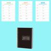 2026-2028 Calendar Book Smooth Writing Agenda Calendar 3 Years Monthly Planner  Academic Year