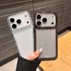 Luxury Silicone Transparent Shockproof Case For iPhone17 Pro Max 17 Pro 17 Air Clear  Protection Acrylic Cover