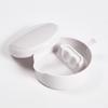 Portable Multi-functional Porcelain-Like Inkstone with Lid for Calligraphy Brushes