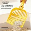 Large Thickened Tofu Cat Litter Scoop with Fine Holes for Cats and Dogs