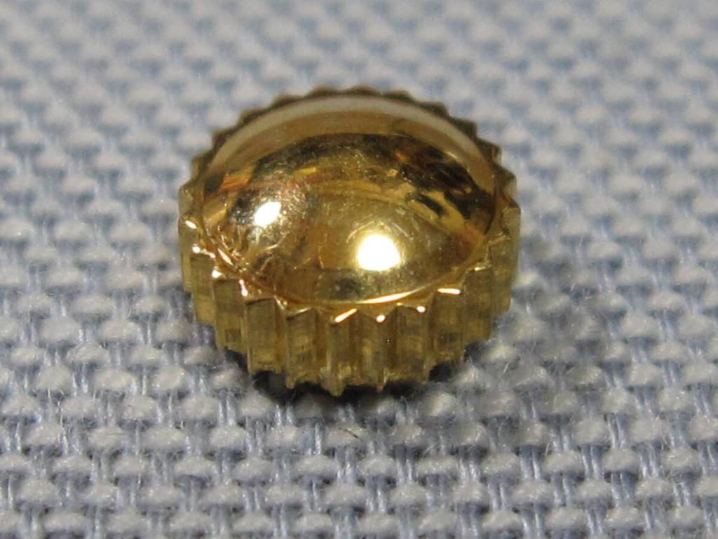 SEIKO S part 392 55W02N Gold crown for liner and other uses