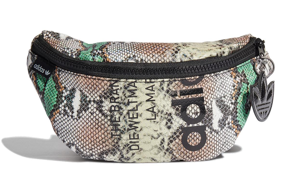 Adidas Women's Originals Trefoil Snake Skin Sling Bag, Shoulder Bag, Fanny Pack Regular Unisex Multicolor H32364