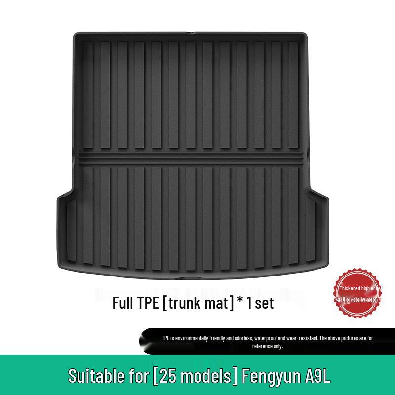 Custom TPE Floor Mats & Trunk Liner for Chery Fengyun A9L (Set of 25)