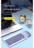 Universal Wireless Bluetooth Keyboard & Silent Rechargeable Mouse Set for iPad, Tablet, and Phone