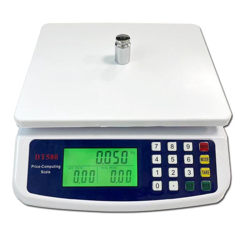 

Compact DT580 Kitchen & Herb Scale - Precision Gram Measurement for Baking & Cooking 30kg/1g with Battery
