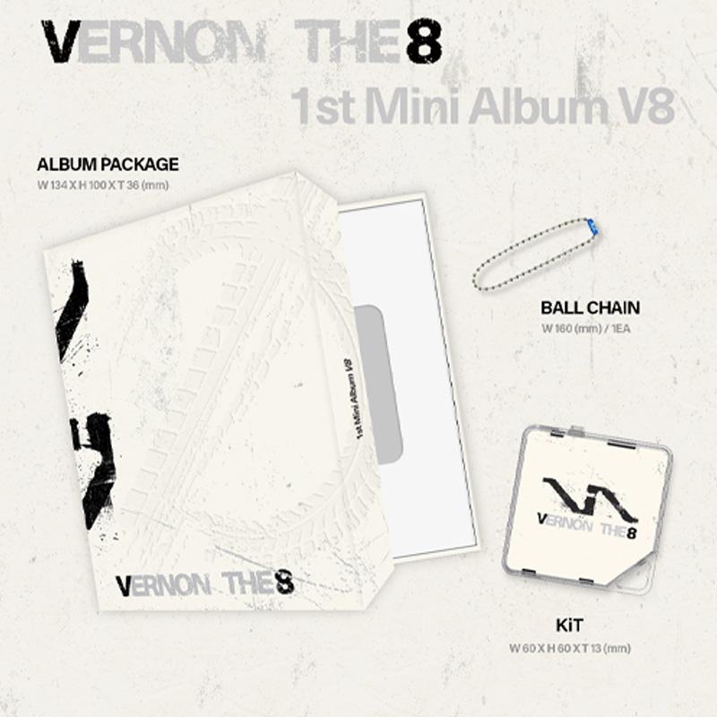 V8 (DICIASSETTE) – 1° Mini Album V8 (Kit Ver.)