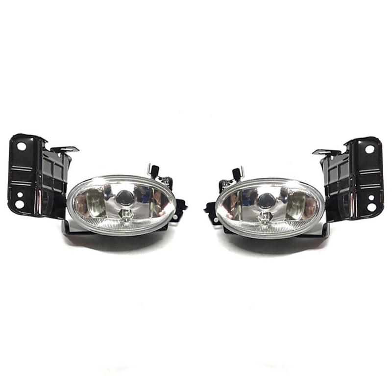 For Honda Accord Crosstour 2010 2011 2012 Car Front Bumper Fog Light Daytime Running Drive Lamp Cover Frame Lid Without Bulb