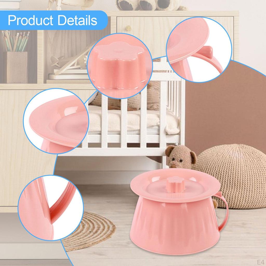 Spittoon Urinal Pot Pee Container Potty Bedet for Bedside Travel Camping Bedroom