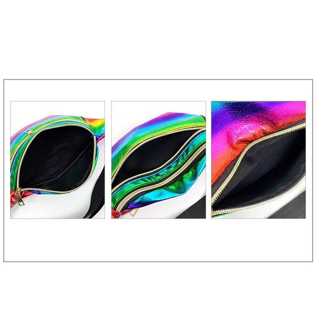 Women Waist Pack Fanny Pack Leather Fashion Waist Belt Shoulder Bag