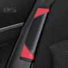 2Pcs Car Seat Belt Cover Carbon Fiber Safety Belt Shoulder Guards Breathable Safety Harness Pad for Protecting Neck Shoulder