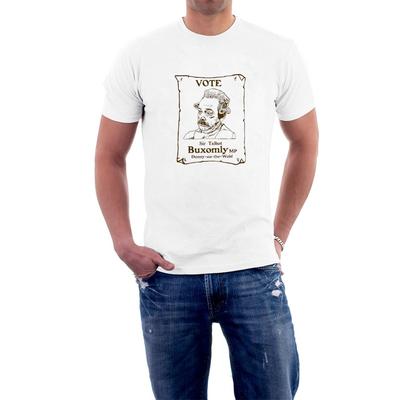 VOTE Sir Talbot Buxomly T-Shirt Dunny on the Wold MP Blackadder T-Shirt Sillytees