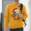 Men Sweatshirt Christmas Shirt Long Sleeve Funny Holdiay Crewneck Xmas Tops