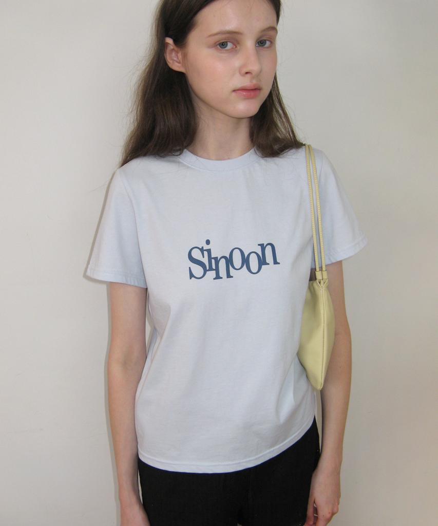 SINOON Sinoon Signature Logo T-Shirts (Sky Blue)
