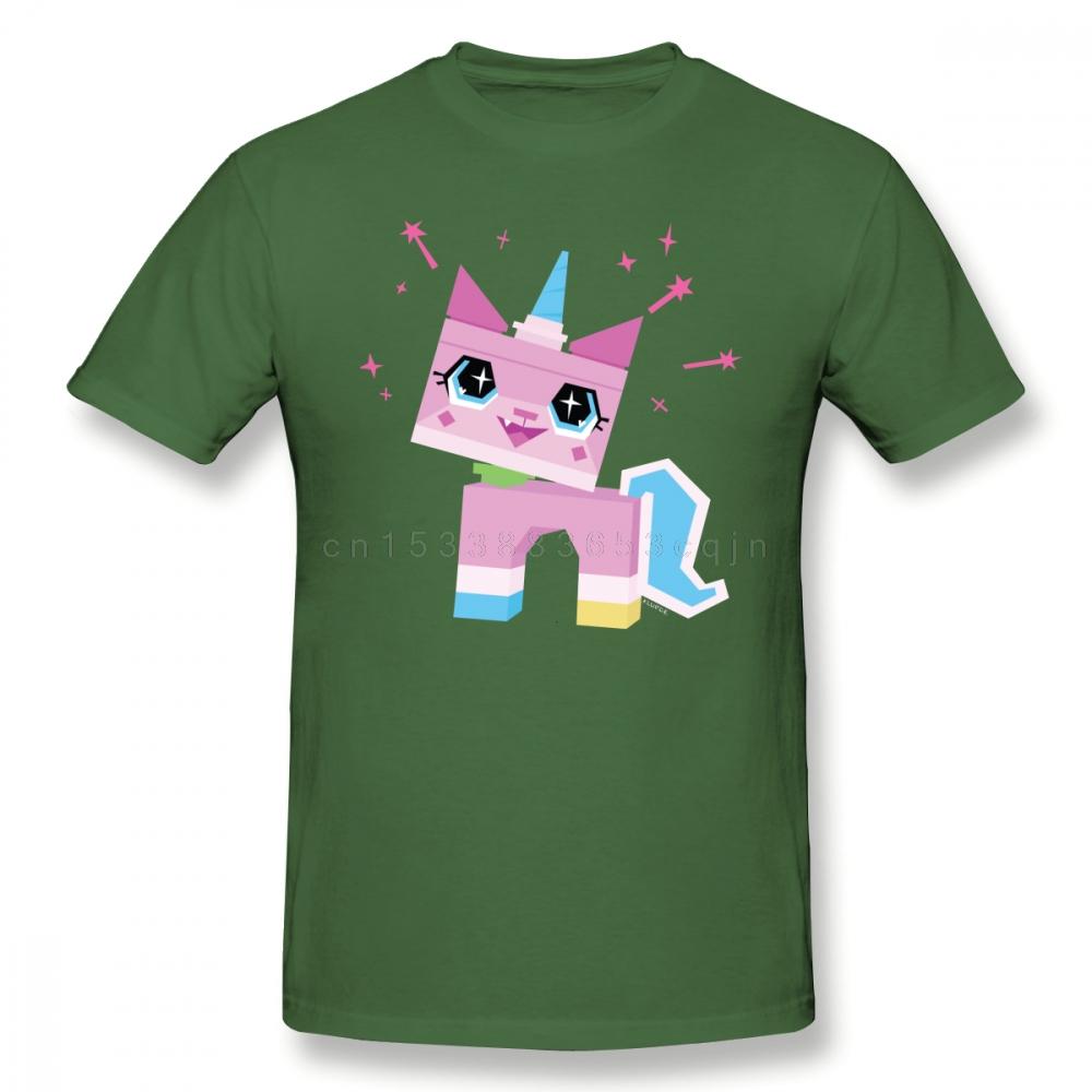 Unikitty T Shirt Unikitty Tshirt Print Funny Tee Shirt Plus Size Summer Man Short Sleeves 100 Cotton Tshirt